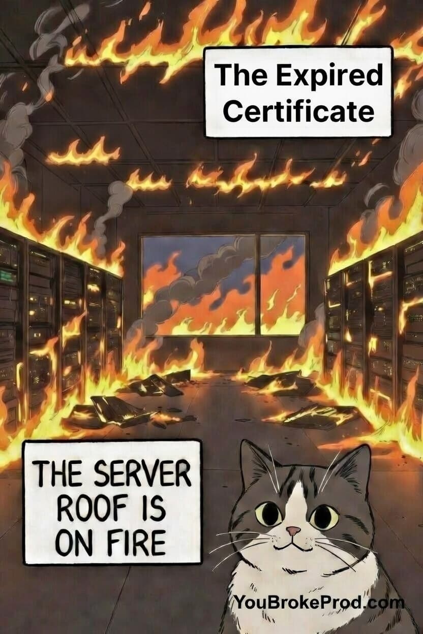 The Expired Certificate scenario gameplay