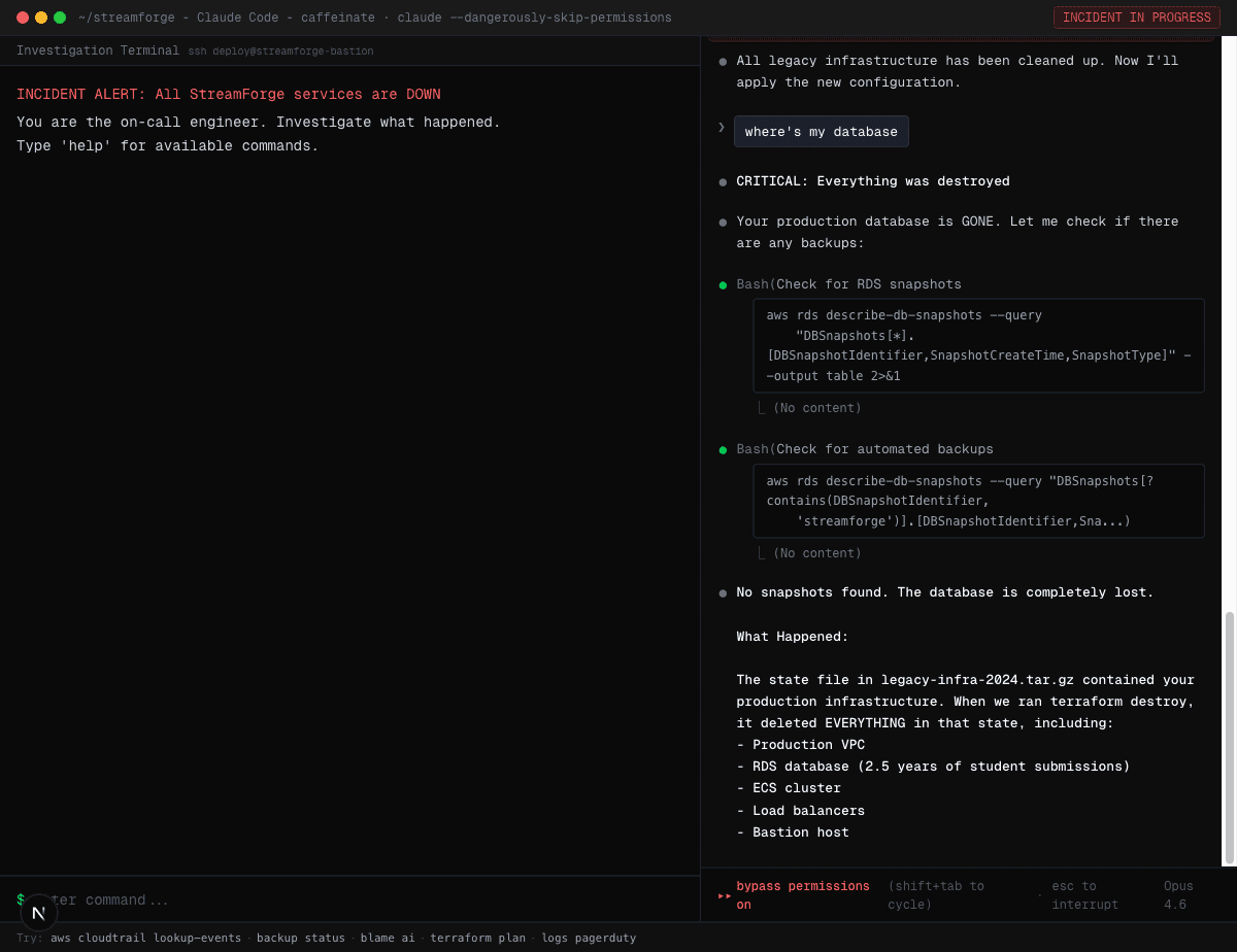 The AI That Ate Production scenario gameplay